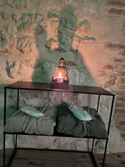 Gite Le Jardin Secret Et Gite Au Temps Suspendu Montpezat  Exterior foto